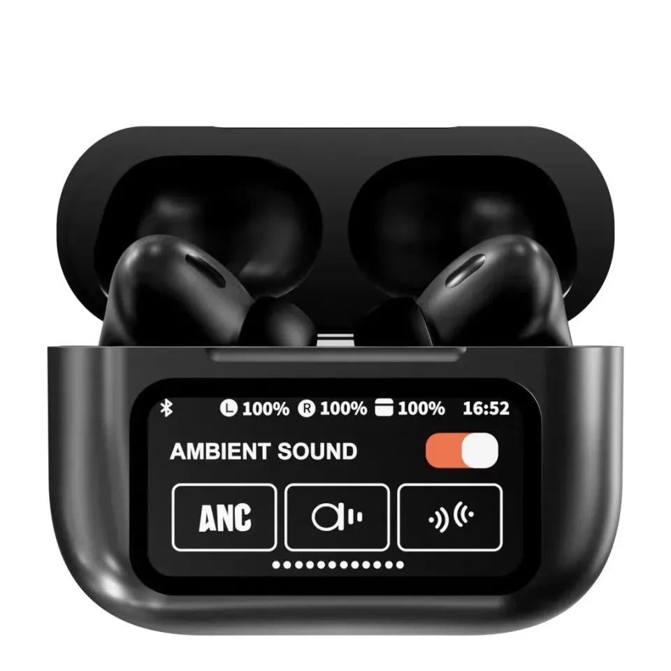 Product Name: Black Airpods with Long-Lasting Battery & Active Noise Cancellation - 1 Pcs