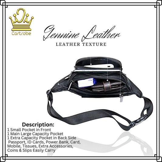 Product Name: Leather  Travelling Belt Pouch